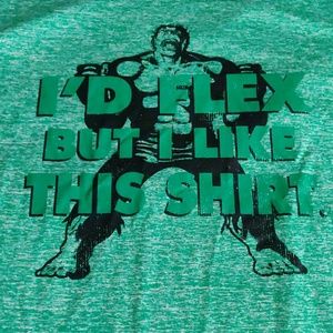 🌟3/$25 Hulk tshirt, green, size Large 42/44